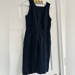 Navy Work Dress J Crew